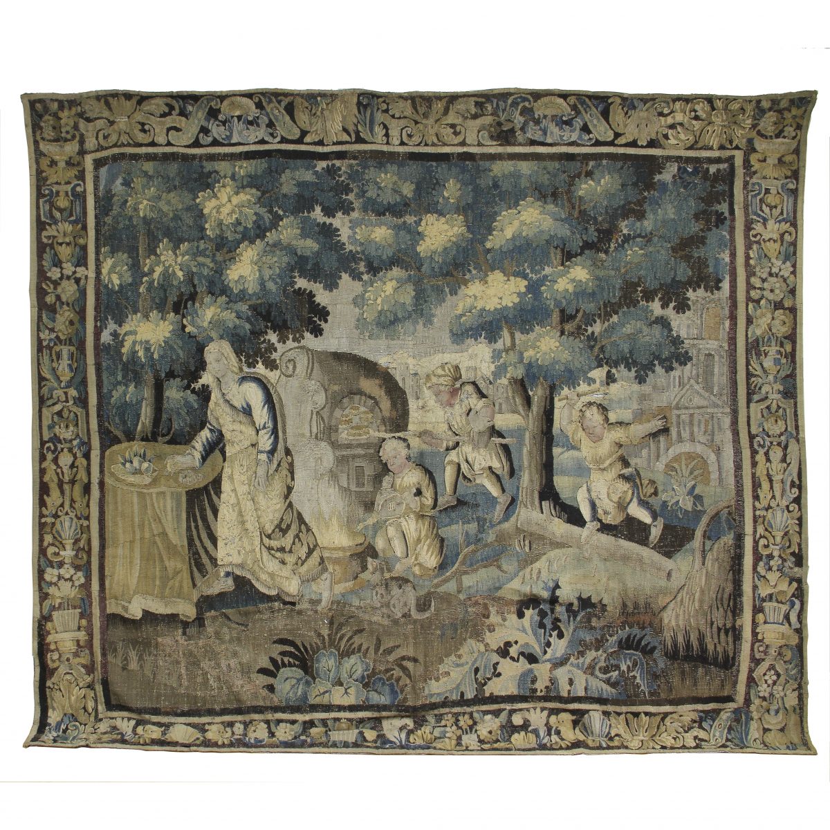Flemish Verdure Garden Tapestry