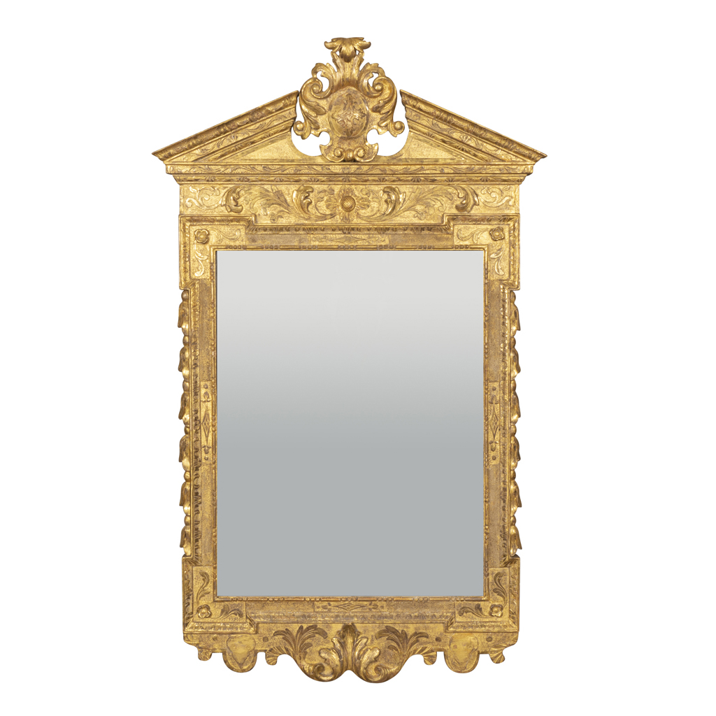 George II Giltwood Mirror in the Manner of William Kent