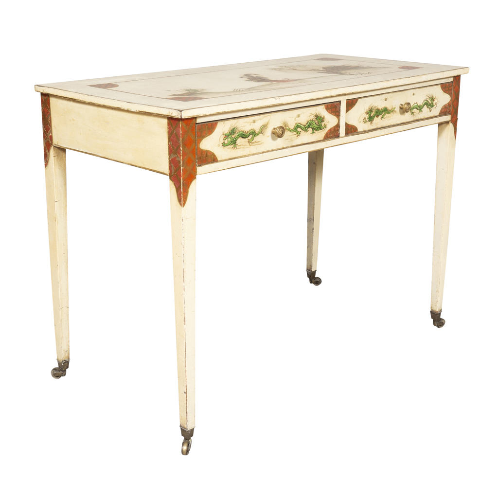 George III Painted Side Table