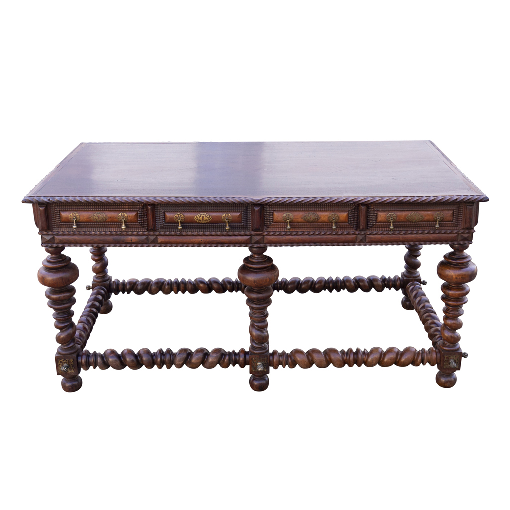 Portugese_Brazilian Colonial Rosewood Center Table