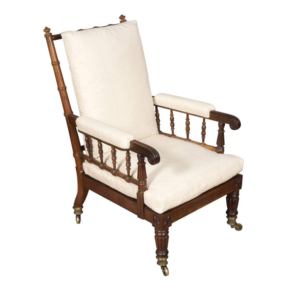 Regency Rosewood Armchair By Gillows