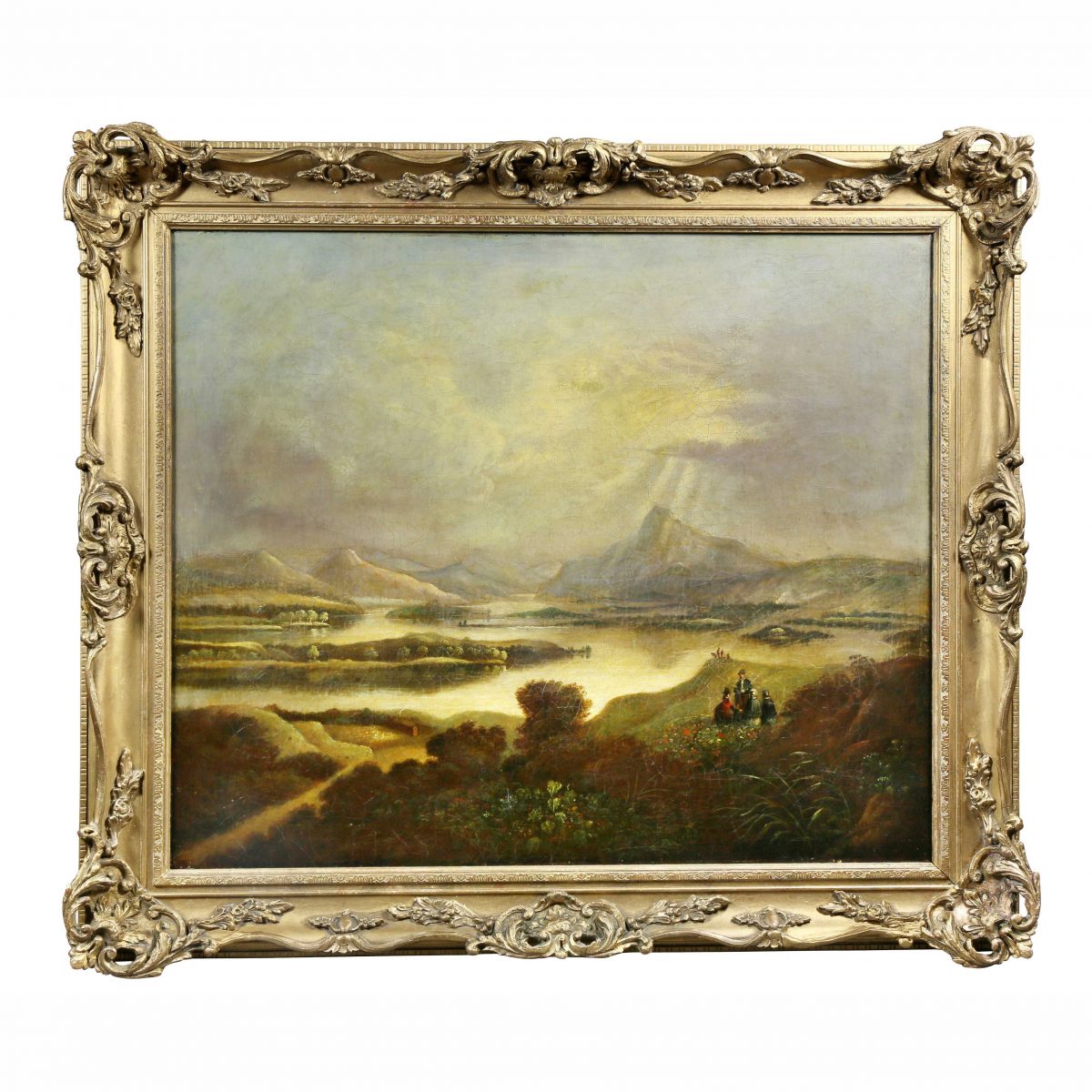 Scottish Landscape Oil on Canvas Painting.