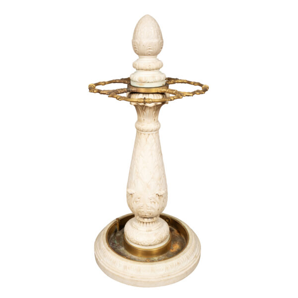 Edward F. Caldwell Marble and Bronze Umbrella Stand