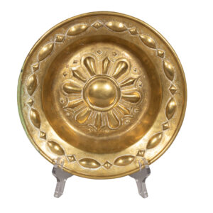 Baroque Brass Alms Plate