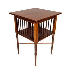 English Aesthetic Mahogany Table Attributed To Godwin