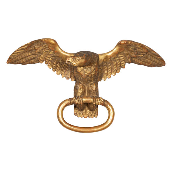 Biedermeier Giltwood Eagle Form Finial