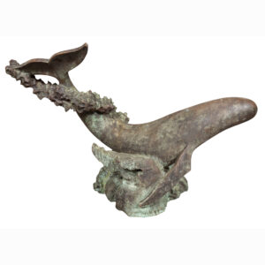 Bronze Figure of a Whale