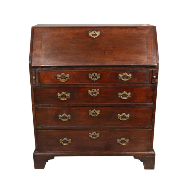 George III Mahogany Slant Front Desk