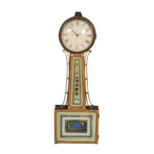 Federal Giltwood Banjo Clock