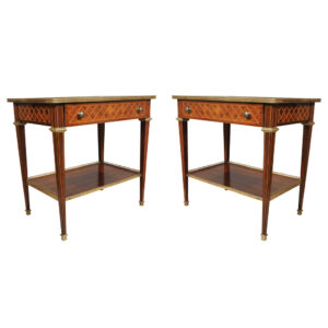 Pair Of Louis XVI Style Kingwood End Tables